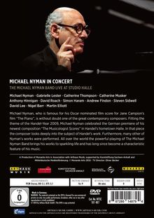 Michael Nyman (geb. 1944): Michael Nyman in Concert, DVD