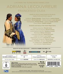 Francesco Cilea (1866-1950): Adriana Lecouvreur, Blu-ray Disc