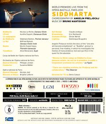 Ballet de l'Opera National de Paris: Siddharta, Blu-ray Disc