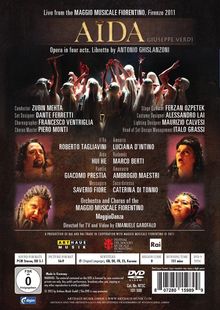 Giuseppe Verdi (1813-1901): Aida, DVD