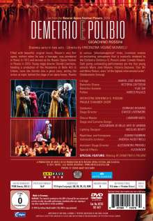 Gioacchino Rossini (1792-1868): Demetrio e Polibio, DVD