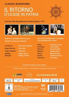 Claudio Monteverdi (1567-1643): Il ritorno d'Ulisse in patria, DVD