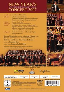 Neujahrskonzert 2007 (Teatro la Fenice) mit Kazushi Ono, DVD