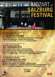 Mozart at Salzburg Festival (3 Operngesamtaufnahmen), 6 DVDs