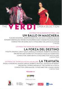 Giuseppe Verdi (1813-1901): Verdi Opera Selection Vol.3, 4 DVDs