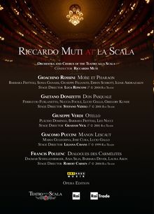 Riccardo Muti at La Scala, 6 DVDs