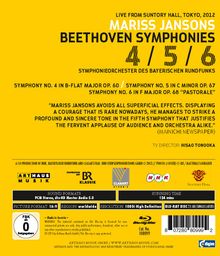 Ludwig van Beethoven (1770-1827): Symphonien Nr.4-6, Blu-ray Disc
