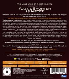 Wayne Shorter (1933-2023): The Language Of The Unknown: A Film About The Wayne Shorter Quartet, Blu-ray Disc