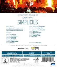 Johann Strauss II (1825-1899): Simplicius, Blu-ray Disc