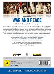 Serge Prokofieff (1891-1953): Krieg und Frieden op.91, 2 DVDs