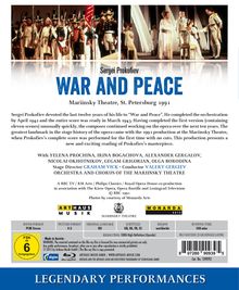 Serge Prokofieff (1891-1953): Krieg und Frieden op.91, Blu-ray Disc