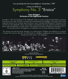 Ludwig van Beethoven (1770-1827): Symphonie Nr.3, Blu-ray Disc