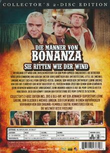 Die Männer von Bonanza - Sie ritten wie der Wind (Blu-ray &amp; DVD), 1 Blu-ray Disc und 1 DVD