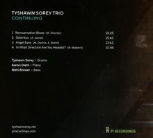Tyshawn Sorey (geb. 1980): Continuing, CD
