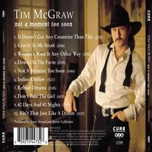 Tim McGraw: Not A Moment Too Soon, CD