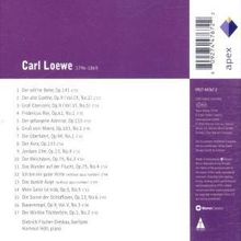 Carl Loewe (1796-1869): Lieder &amp; Balladen, CD