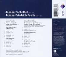 Johann Friedrich Fasch (1688-1758): Symphonien G-Dur &amp; A-Dur, CD