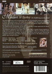 Wolfgang Amadeus Mozart (1756-1791): Mozart in Turkey - Die Entführung aus dem Serail, DVD