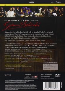 Giacomo Puccini (1858-1924): Gianni Schicchi, DVD