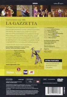 Gioacchino Rossini (1792-1868): La Gazzetta, 2 DVDs