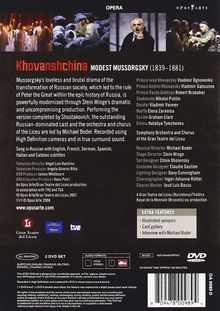 Modest Mussorgsky (1839-1881): Khovanshchina, 2 DVDs