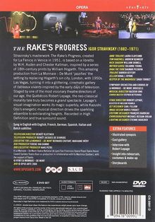 Igor Strawinsky (1882-1971): The Rake's Progress, 2 DVDs