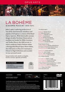 Giacomo Puccini (1858-1924): La Boheme, DVD