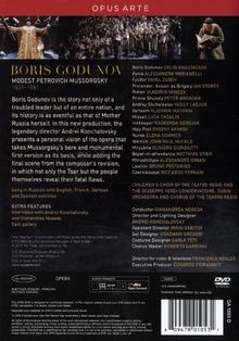 Modest Mussorgsky (1839-1881): Boris Godunow, DVD