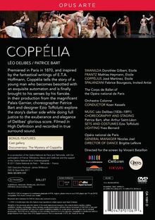 Ballet de l'Opera National de Paris:Coppelia, DVD
