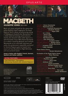 Giuseppe Verdi (1813-1901): Macbeth, DVD