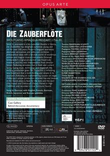 Wolfgang Amadeus Mozart (1756-1791): Die Zauberflöte, DVD