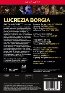 Gaetano Donizetti (1797-1848): Lucrezia Borgia, DVD