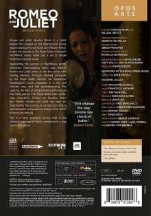 Filmmusik: Royal Ballet - Romeo &amp; Juliet Beyond Words (Ballett-Film), DVD