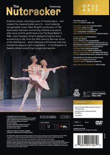 „The Nutcracker“ von Tschaikowsky. Royal Ballet mit opulenten Designs, Magie des Weihnachtsbaums, Königreich der Süßigkeiten.