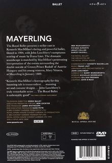 The Royal Ballet:Mayerling, DVD