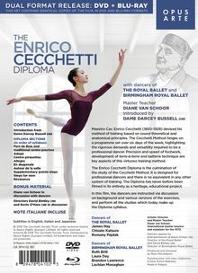 The Enrico Cecchetti Diploma (Dokumentation), 1 Blu-ray Disc und 1 DVD