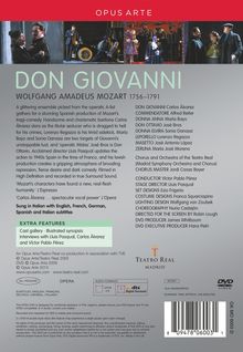 Wolfgang Amadeus Mozart (1756-1791): Don Giovanni, 2 DVDs