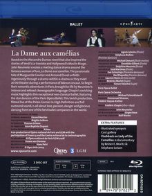 Ballet de l'Opera National de Paris - La Dame aux Camelias (Chopin), 2 Blu-ray Discs