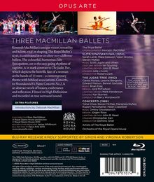 Royal Ballet School:3 MacMillan-Ballette, Blu-ray Disc