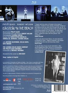 Philip Glass (geb. 1937): Einstein on the Beach, 2 Blu-ray Discs