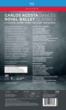 Royal Ballet Covent Garden:Carlos Acosta Dances / Royal Ballet Classics, 3 Blu-ray Discs
