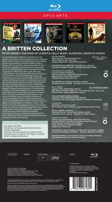 Benjamin Britten (1913-1976): A Britten Collection - 5 Opern auf Blu-Ray, 5 Blu-ray Discs