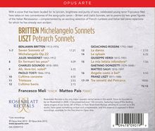 Francesco Meli  - Sonette, CD