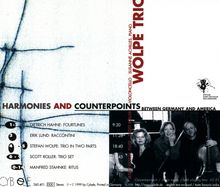 Wolpe Trio - Harmonies and Counterpoints, CD