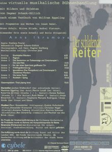 Anna Ikramova (geb. 1966): Der schlafende Reiter, DVD