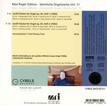 Max Reger (1873-1916): Sämtliche Orgelwerke Vol.11, Super Audio CD