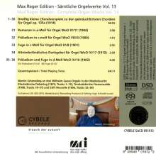 Max Reger (1873-1916): Sämtliche Orgelwerke Vol.13, Super Audio CD