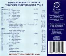 Franz Schubert (1797-1828): Klavierwerke Vol.2, 2 CDs