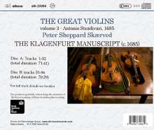 Peter Sheppard Skaerved - The Great Violins Vol.3: Antonio Stradivari 1685, 2 CDs