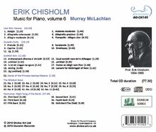 Eric Chisholm (1904-1965): Musik für Klavier Vol.6, CD